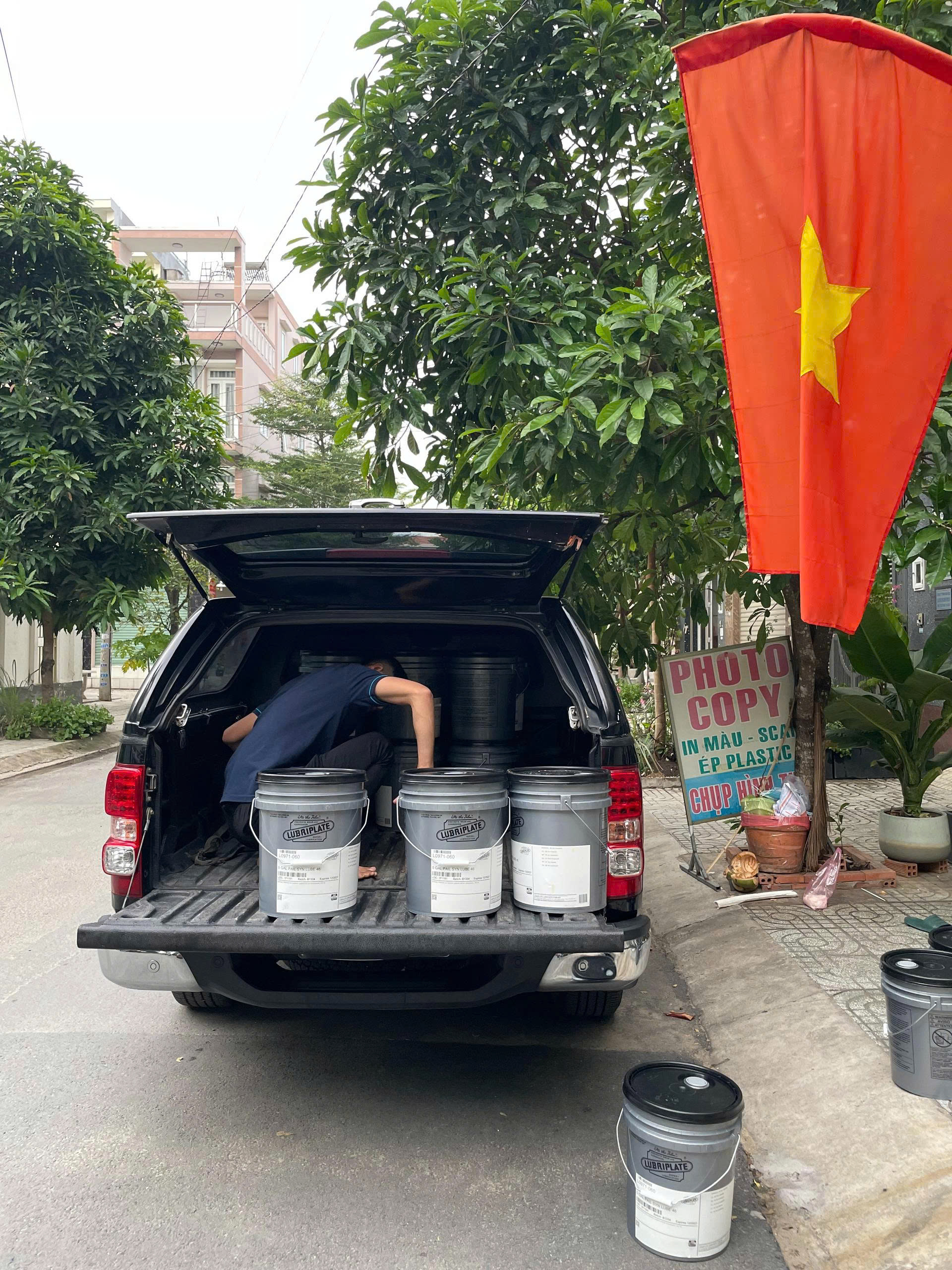 Air Compressor Oil Change